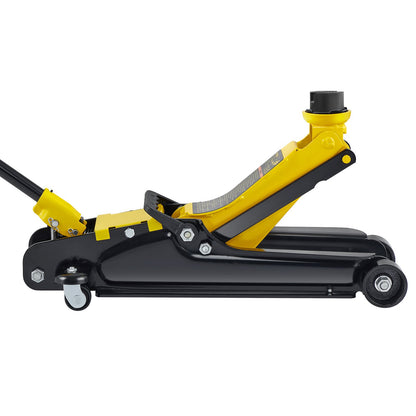 VEVOR Low Profile Floor Jack 2.5 Ton Heavy Steel Single Piston HydraulicPump