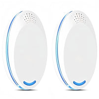 2 Pcs Ultrasonic Pest Control Repeller UK Plug-in Reject Rat Mouse Mice Spider
