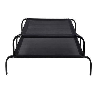 Elevated Dog Bed Pet Cat Mesh Camping Cot Indoor Outdoor UK