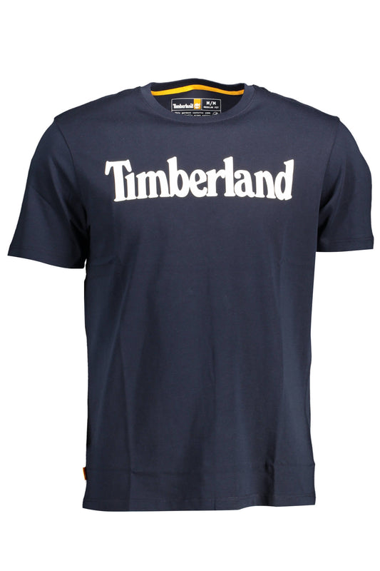 TIMBERLAND MEN'S SHORT SLEEVE T-SHIRT BLUE-0